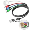 4 in 2 240 W Multi-USB-C-Ladekabel für Apple iWatch Produktbild-Vorschau 2