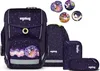 A collection of school supplies including a backpack, pencil case, and other accessories, all featuring a fairy and star theme. Produktbild-Vorschau