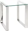 HAKU Beistelltisch Couchtisch edelstahl - Edelstahl, Produktbild-Vorschau 1