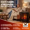 Monzana Elektrokamin mit Heizung 2000W Doppeltür LED Produktbild-Vorschau 2