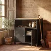 tectake® Gartenschrank Monscia höhenverstellbare Füße, 90 x Produktbild-Vorschau 8