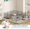 EUGAD Freigehege für Kleintiere 36cm hoch Indoor&draußen, Produktbild-Vorschau 5