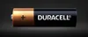A single Duracell AA battery against a dark background. Produktbild-Vorschau