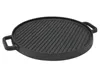 1.08 Piastra grill in ghisa Ø 30 cm con 2 maniglie Anteprima dell’immagine prodotto 1