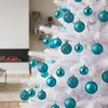 Set di 50 palline di plastica per albero di Natale, colore Anteprima dell’immagine prodotto 5