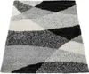 Shaggy Teppich Hochflor Langflor Weich Geometrisch Produktbild-Vorschau 2