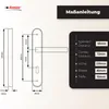 DOMINO Türgriff 72 Drückergarnitur BB-Buntbart Set | Produktbild-Vorschau 7
