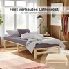Homestyle4u Palettenbett Holzbett 90x200 cm Jugendbett Produktbild-Vorschau 4