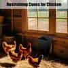Grand cône de poulet, cône de volaille robuste en acier Voir les images du produit 2