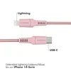imoshion Lightning kábel na USB-C - Non-MFi - Opletený Náhľad obrázku produktu 4