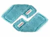 Two blue mop heads with white labels are arranged diagonally on a white background. Produktbild-Vorschau