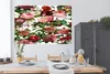 MuchoWow® Poster Blumen - Rosa - Weiß - Strauch 180x120 cm Produktbild-Vorschau 3