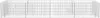 Gabionen-Hochbeet Stahl 360×90×50 cm Produktbild-Vorschau 5