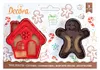 Maison de Noël et guingois 8cm Voir les images du produit 1