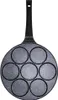 A top-down view of a multi-cup frying pan. Produktbild-Vorschau