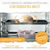 KRUSTENZAUBER Lavasteine Backofen zum Brot backen inkl. Produktbild-Vorschau 4
