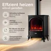KAMINIO Elektrokamin LENI mit Ofenrohr - Elektrischer Produktbild-Vorschau 4