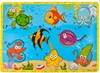 Holzpuzzle "Fisch" mit Angelrute und 8 magnetischen Produktbild-Vorschau 5