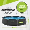 VirtuFit, piscina gonfiabile rotonda - Diametro 305 x 76 cm Anteprima dell’immagine prodotto 8