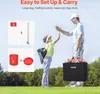 Zestaw do gry w golfa VEVOR, 3-dołkowe pole golfowe, gry Podgląd zdjęcia produktu 5