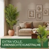 Meisterhome Areca Kunstpalme 180 cm – Große Tropische Produktbild-Vorschau 4