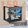 VEVOR 9U Wandmontage-Rack, 150 lbs/68,04 kg maximale Produktbild-Vorschau 3