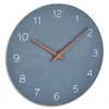 TFA-Dostmann 60.3054.06, Zeď, Hodiny, Kruh, Modrá, Dřevo, Náhled obrázku produktu 1
