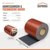 DAPRONA 2x taśma uszczelniająca Butylband, taśma naprawcza, Podgląd zdjęcia produktu 2