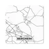 MuchoWow® Mauspad Mousepad Karte - Stadtplan von Bergheim - Produktbild-Vorschau 1