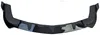 Rückansicht von Für Mercedes Sprinter W906 Facelift 2013-2018 Frontspoiler Lippe Schwarz Glanz mit Fokus auf Befestigungselemente Náhľad obrázku produktu