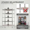 Rohový regál EASYmaxx s 5 nosnými dřevěnými policemi - 40 x Náhled obrázku produktu 3