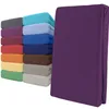 Spannbettlaken Jersey 180-200x200 Lila 100% Baumwolle Produktbild-Vorschau 1