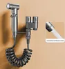 Bidetarmatur Bidet Handbrause Komplettset Edelstahl Produktbild-Vorschau 2
