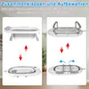 Baignoire pliable pour bébé avec support Thermomètre Tapis Voir les images du produit 3
