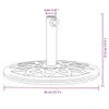 vidaXL Supporto per ombrellone per palo Ø38/48 mm 12 kg Anteprima dell’immagine prodotto 8