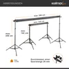 Walimex pro 3-fold background system 145-290 cm di Anteprima dell’immagine prodotto 4