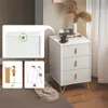 SoBuy nočný stolík, nočný stolík s 3 zásuvkami, moderný Náhľad obrázku produktu 6