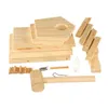 Vogelfutterhaus-Bausatz für Kinder, ,15,5 x 22,5 x 17,5 cm, Produktbild-Vorschau 2