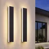 Ledvion 2x Lange Villa LED Außenwandleuchte lang 60cm IP65 Produktbild-Vorschau 1