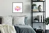 MuchoWow® MuchoWow® Gerahmtes Poster Aquarell - Blume - Produktbild-Vorschau 4