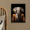 MuchoWow® - Leinwandbilder - Elefant - Porträt - Tier, Produktbild-Vorschau 5