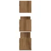 Wandregale 3 Stk. Artisan-Eiche 80x18x18 cm Holzwerkstoff Produktbild-Vorschau 5
