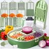 Gemüseschneider Zerkleinerer Zwiebelschneider 20 in 1 Produktbild-Vorschau 1