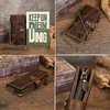 Echtleder Crazy Horse Leder Reisen Geschenk Münztasche Produktbild-Vorschau 4