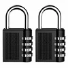 2X Zahlenschloss Vorhängeschloss Schloss 4-stelliger Code Produktbild-Vorschau 2