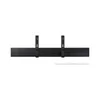 A black soundbar mount is shown against a white background. Produktbild-Vorschau