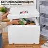 THERM BOX 53W Styroporbox 53 Liter Innen 47,5x38x29,5cm Produktbild-Vorschau 2