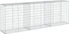 vidaXL Gabion z pokrywą 300x50x100 cm Ocynkowane żelazo Podgląd zdjęcia produktu 1