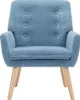 Gepolsterter Sessel blau - OSIMO Produktbild-Vorschau 1
