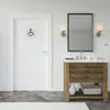 Plaque de signalisation WC Handicapé , à visser, inox Voir les images du produit 4